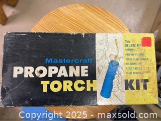 MaxSold Auction: Mastercraft 400g Propane Torch Kit - Point Edward (Ontario, Canada) SELLER MANAGED Estate Sale Online Auction -  Michigan Avenue