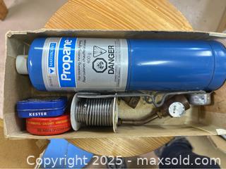 MaxSold Auction: Mastercraft 400g Propane Torch Kit - Point Edward (Ontario, Canada) SELLER MANAGED Estate Sale Online Auction -  Michigan Avenue