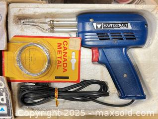 MaxSold Auction: Mastercraft Dual Heat Soldering Gun, made by Weller - Point Edward (Ontario, Canada) SELLER MANAGED Estate Sale Online Auction -  Michigan Avenue