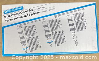 MaxSold Auction: Mastercraft Impact Driver Set 1/2 & 3/8" Drive  - Point Edward (Ontario, Canada) SELLER MANAGED Estate Sale Online Auction -  Michigan Avenue