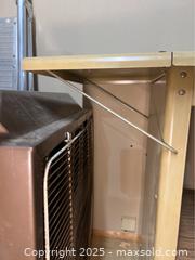 MaxSold Auction: Metal Beige Table With Sides - Point Edward (Ontario, Canada) PARTNER MANAGED Estate Sale Online Auction -  Michigan Avenue