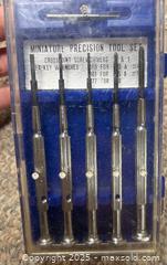 MaxSold Auction: Miniature Precision Tool Screwdrivers - Point Edward (Ontario, Canada) PARTNER MANAGED Estate Sale Online Auction -  Michigan Avenue