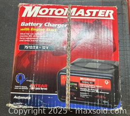 MaxSold Auction: Motomaster Battery Charger - Point Edward (Ontario, Canada) SELLER MANAGED Estate Sale Online Auction -  Michigan Avenue