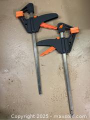 MaxSold Auction: One Handed Bar Clamp, Steel Bar Clamp - Point Edward (Ontario, Canada) SELLER MANAGED Estate Sale Online Auction -  Michigan Avenue