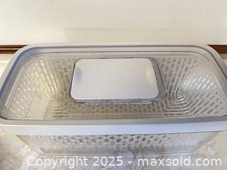MaxSold Auction:  OXO GreenSaver Produce Keeper. Multi Functional Grater Container with Lid - Point Edward (Ontario, Canada) PARTNER MANAGED Estate Sale Online Auction -  Michigan Avenue