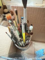 MaxSold Auction: Paint Brushes, 14 Black Pens  - Point Edward (Ontario, Canada) SELLER MANAGED Estate Sale Online Auction -  Michigan Avenue