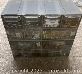 MaxSold Auction: Plastic Storage Organizer, Hardware - Point Edward (Ontario, Canada) SELLER MANAGED Estate Sale Online Auction -  Michigan Avenue