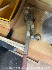 MaxSold Auction: Ratchet Cable Puller - Point Edward (Ontario, Canada) PARTNER MANAGED Estate Sale Online Auction -  Michigan Avenue