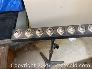 MaxSold Auction: Roller Stand Workpiece Support Stand - Point Edward (Ontario, Canada) PARTNER MANAGED Estate Sale Online Auction -  Michigan Avenue