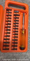 MaxSold Auction: Screwdriver Bit Set - Point Edward (Ontario, Canada) PARTNER MANAGED Estate Sale Online Auction -  Michigan Avenue