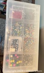 MaxSold Auction: Small Parts Organizer, Sewing pins - Point Edward (Ontario, Canada) SELLER MANAGED Estate Sale Online Auction -  Michigan Avenue