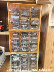 MaxSold Auction: Small Parts Storage Cabinet - Point Edward (Ontario, Canada) SELLER MANAGED Estate Sale Online Auction -  Michigan Avenue