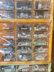 MaxSold Auction: Small Parts Storage Cabinet - Point Edward (Ontario, Canada) SELLER MANAGED Estate Sale Online Auction -  Michigan Avenue