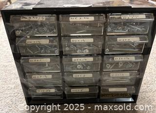 MaxSold Auction: Small Parts Storage Organizer, Hardware - Point Edward (Ontario, Canada) SELLER MANAGED Estate Sale Online Auction -  Michigan Avenue