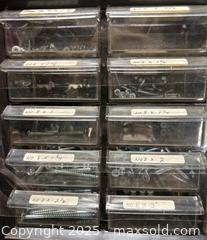 MaxSold Auction: Small Parts Storage Organizer, Hardware - Point Edward (Ontario, Canada) SELLER MANAGED Estate Sale Online Auction -  Michigan Avenue