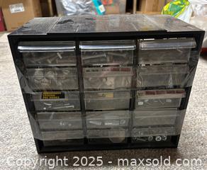 MaxSold Auction: Small Parts Storage Organizer, Hardware - Point Edward (Ontario, Canada) SELLER MANAGED Estate Sale Online Auction -  Michigan Avenue