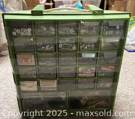 MaxSold Auction: Small Parts Storage Organizer, Hardware - Point Edward (Ontario, Canada) SELLER MANAGED Estate Sale Online Auction -  Michigan Avenue
