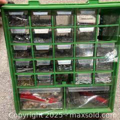 MaxSold Auction: Small Parts Storage Organizer, Hardware - Point Edward (Ontario, Canada) SELLER MANAGED Estate Sale Online Auction -  Michigan Avenue