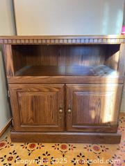 MaxSold Auction: Small Wood Cabinet - Point Edward (Ontario, Canada) PARTNER MANAGED Estate Sale Online Auction -  Michigan Avenue