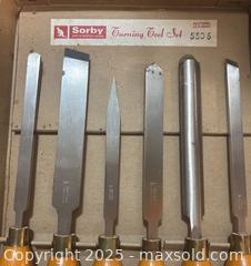 MaxSold Auction: Sorby 6- Piece Wood Turning Tool Set - Point Edward (Ontario, Canada) SELLER MANAGED Estate Sale Online Auction -  Michigan Avenue