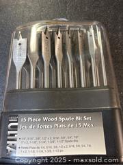 MaxSold Auction: Spade Wood Drill Bits - Point Edward (Ontario, Canada) PARTNER MANAGED Estate Sale Online Auction -  Michigan Avenue