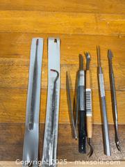 MaxSold Auction: Stainless Steel Carving Tools - Point Edward (Ontario, Canada) SELLER MANAGED Estate Sale Online Auction -  Michigan Avenue