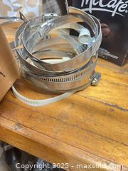 MaxSold Auction: Stainless Steel Hose Clamps  - Point Edward (Ontario, Canada) SELLER MANAGED Estate Sale Online Auction -  Michigan Avenue