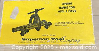 MaxSold Auction: Superior Tool Company, Superior Flaring Tool - Point Edward (Ontario, Canada) PARTNER MANAGED Estate Sale Online Auction -  Michigan Avenue