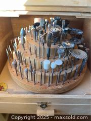 MaxSold Auction: Tool Holder For Rotary Tool Bits - Point Edward (Ontario, Canada) SELLER MANAGED Estate Sale Online Auction -  Michigan Avenue