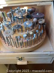 MaxSold Auction: Tool Holder For Rotary Tool Bits - Point Edward (Ontario, Canada) SELLER MANAGED Estate Sale Online Auction -  Michigan Avenue