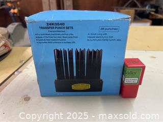 MaxSold Auction: Transfer Punch Set, Lee Valley Punch - Point Edward (Ontario, Canada) SELLER MANAGED Estate Sale Online Auction -  Michigan Avenue
