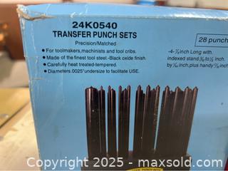 MaxSold Auction: Transfer Punch Set, Lee Valley Punch - Point Edward (Ontario, Canada) SELLER MANAGED Estate Sale Online Auction -  Michigan Avenue