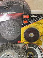 MaxSold Auction: Various Grinding, Wire Wheels - Point Edward (Ontario, Canada) PARTNER MANAGED Estate Sale Online Auction -  Michigan Avenue