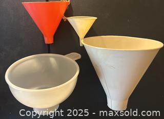 MaxSold Auction: Various Sizes Funnels - Point Edward (Ontario, Canada) PARTNER MANAGED Estate Sale Online Auction -  Michigan Avenue