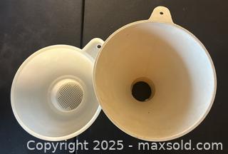 MaxSold Auction: Various Sizes Funnels - Point Edward (Ontario, Canada) PARTNER MANAGED Estate Sale Online Auction -  Michigan Avenue