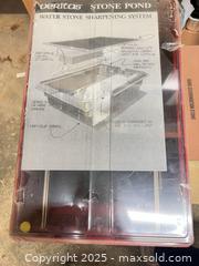 MaxSold Auction: Veritas Stone Pond, Water Stone Sharpening System  - Point Edward (Ontario, Canada) PARTNER MANAGED Estate Sale Online Auction -  Michigan Avenue