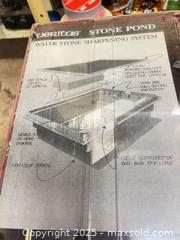 MaxSold Auction: Veritas Stone Pond, Water Stone Sharpening System  - Point Edward (Ontario, Canada) PARTNER MANAGED Estate Sale Online Auction -  Michigan Avenue