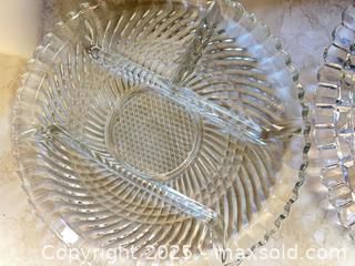 MaxSold Auction: Vintage Anchor Serving Platters, Cutting Boards, Serving Tray, Wicker Baskets  - Point Edward (Ontario, Canada) PARTNER MANAGED Estate Sale Online Auction -  Michigan Avenue