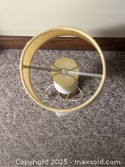 MaxSold Auction: Vintage Brass Table Lamp, Vintage White Hobnail Milk Glass Table Lamp Wooden Base - Point Edward (Ontario, Canada) PARTNER MANAGED Estate Sale Online Auction -  Michigan Avenue