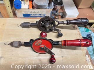 MaxSold Auction: Vintage Genko Hand Drill, Vintage Hand Drill  - Point Edward (Ontario, Canada) SELLER MANAGED Estate Sale Online Auction -  Michigan Avenue