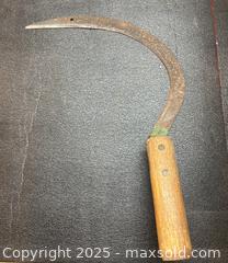 MaxSold Auction: Vintage Hand Sickle, Crow Bars, Shears - Point Edward (Ontario, Canada) PARTNER MANAGED Estate Sale Online Auction -  Michigan Avenue