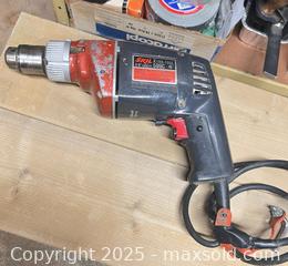 MaxSold Auction: Vintage Skil Xtra-Tool 599C Corded Electric Drill - Point Edward (Ontario, Canada) PARTNER MANAGED Estate Sale Online Auction -  Michigan Avenue