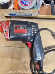 MaxSold Auction: Vintage Skil Xtra-Tool 599C Corded Electric Drill - Point Edward (Ontario, Canada) PARTNER MANAGED Estate Sale Online Auction -  Michigan Avenue