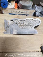 MaxSold Auction: Vintage Stanley No. 98 Side Rabbet Plane  - Point Edward (Ontario, Canada) SELLER MANAGED Estate Sale Online Auction -  Michigan Avenue