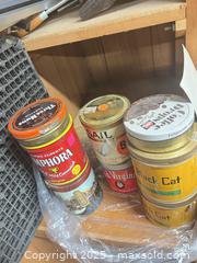 MaxSold Auction: Vintage Tobacco Tins - Point Edward (Ontario, Canada) SELLER MANAGED Estate Sale Online Auction -  Michigan Avenue