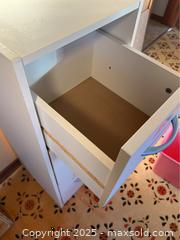 MaxSold Auction: White 3 Drawer Cabinet - Point Edward (Ontario, Canada) PARTNER MANAGED Estate Sale Online Auction -  Michigan Avenue