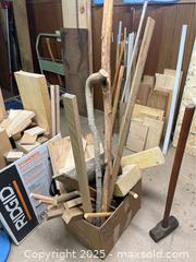 MaxSold Auction: Wood Pieces - Point Edward (Ontario, Canada) PARTNER MANAGED Estate Sale Online Auction -  Michigan Avenue