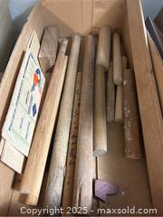 MaxSold Auction: Wood Pieces, Dowel - Point Edward (Ontario, Canada) PARTNER MANAGED Estate Sale Online Auction -  Michigan Avenue