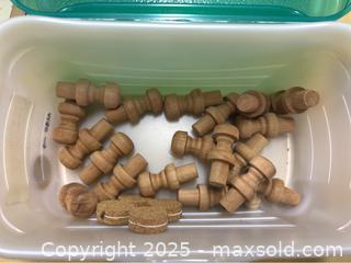 MaxSold Auction: Wood Sign Kit, Wooden Dowels - Point Edward (Ontario, Canada) PARTNER MANAGED Estate Sale Online Auction -  Michigan Avenue