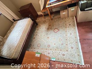 MaxSold Auction: (8'x10' )Vintage Knotted Oriental Area Rug - West Vancouver (British Columbia, Canada) PARTNER MANAGED Estate Sale Online Auction - Southborough Drive